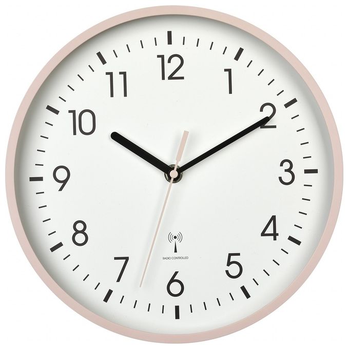 TFA Dostmann Orologio Analogico da Parete Rosa