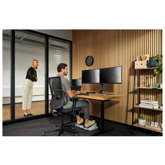 Kensington K75491IT Pro Fit Ergo KB675 EQ Tastiera Wireless Tenkeyless Ricaricabile QWERTY Italiano Compatibile Windows macOS con Connessione Bluetooth 2.4GHz e USB-C colore Nero