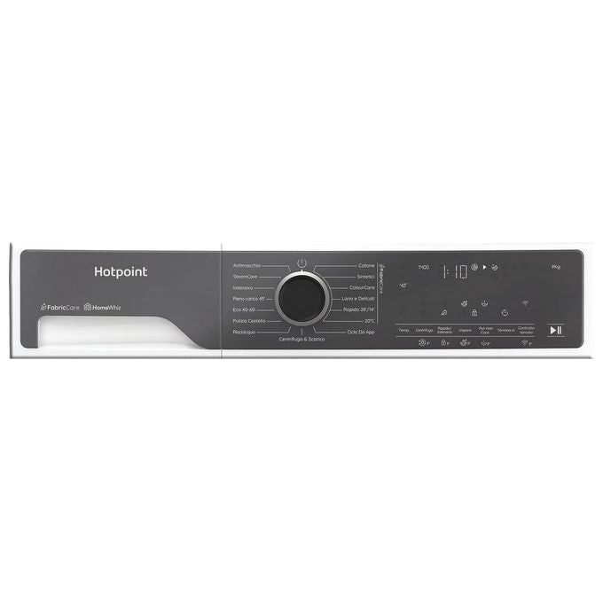 Hotpoint Delica HP 96 CARE IT Lavatrice a carica frontale 9kg 1400 giri Classe A Motore Inverter bianca