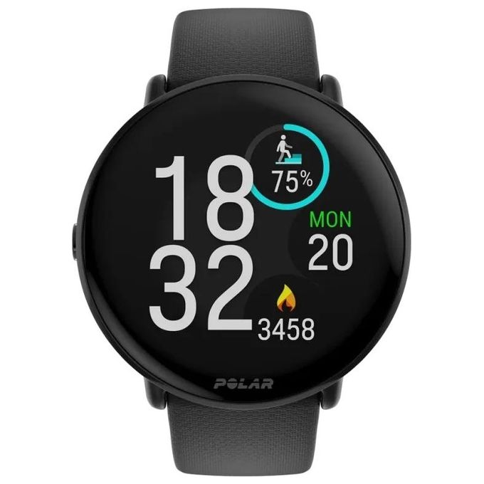 Polar 900106234 IGNITE 3 Orologio sportivo intelligente Display AMOLED 1.28'' Risoluzione 416 x 416 Pixel GPS Dual Band Bluetooth 5.1 colore Nero