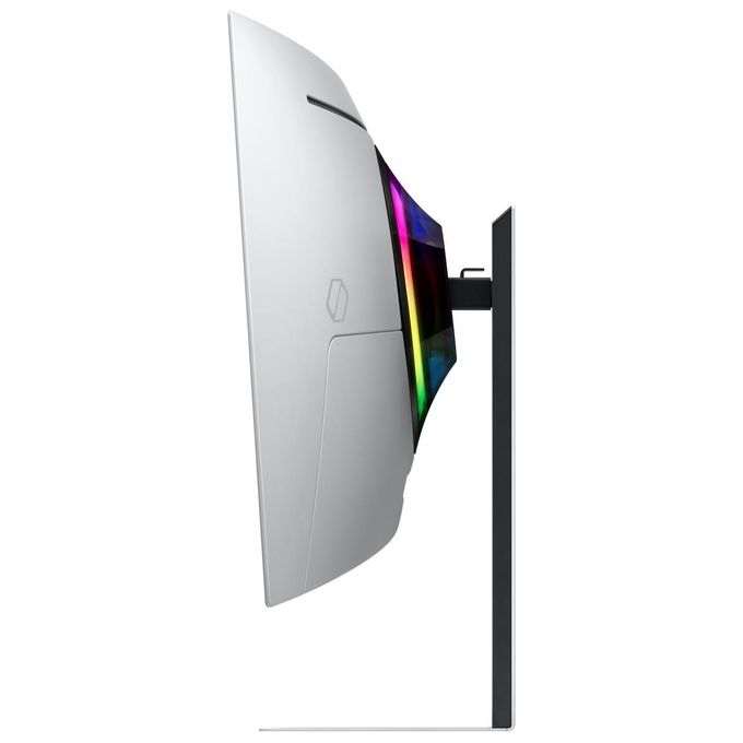 Samsung LS34DG850SUXEN Odyssey OLED G8 Monitor Gaming Curvo 34'' 3440x1440 WQHD 175Hz 0,03ms FreeSync Premium Pro WiFi colore Argento