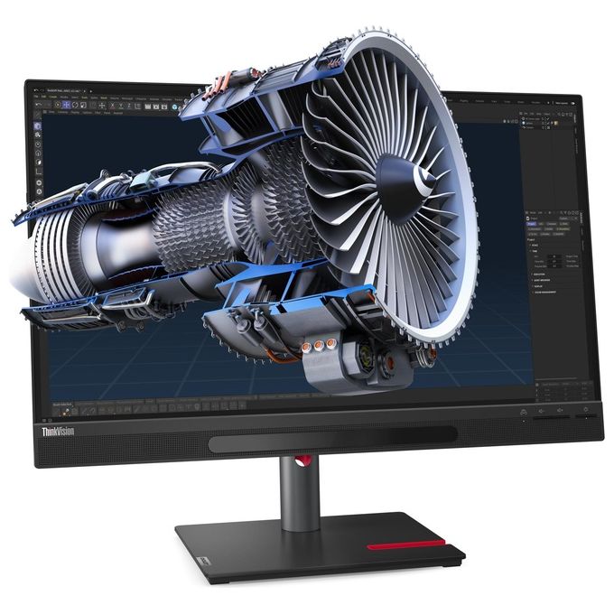 Lenovo 63F1UAT3IT ThinkVision 27 3D Monitor PC 27'' 4K Ultra HD IPS LED HDR10 USB-C 100W colore Nero