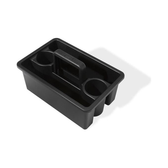 Weber 3400128 Weber Works Cestello di Trasporto con Coperchio a Vassoio in Plastica Resistente e Maniglia Pieghevole Compatibile con Ripiani Laterali Works colore Nero