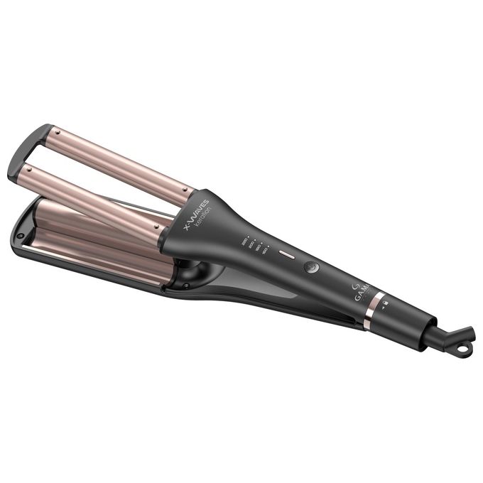 Ga.ma GC4010 X-Waves Keration Arricciacapelli 4 Temperature 160-220°C Ceramica Cavo 3 m colore Nero