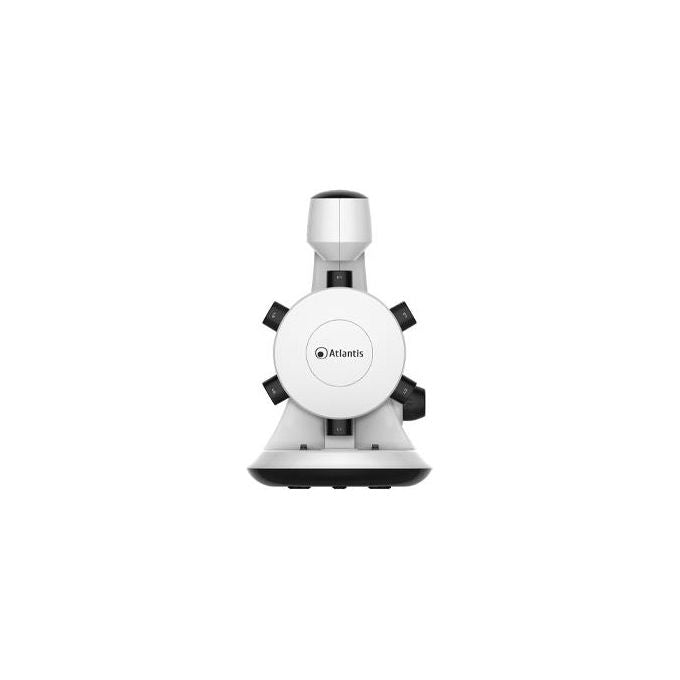 Atlantis E45-MS737 Microscopio Digitale USB Risoluzione UXGA 1600x1200 6 Torrette di Ingrandimento da 100x a 600x CMOS Illuminazione Superiore e Inferiore colore Nero