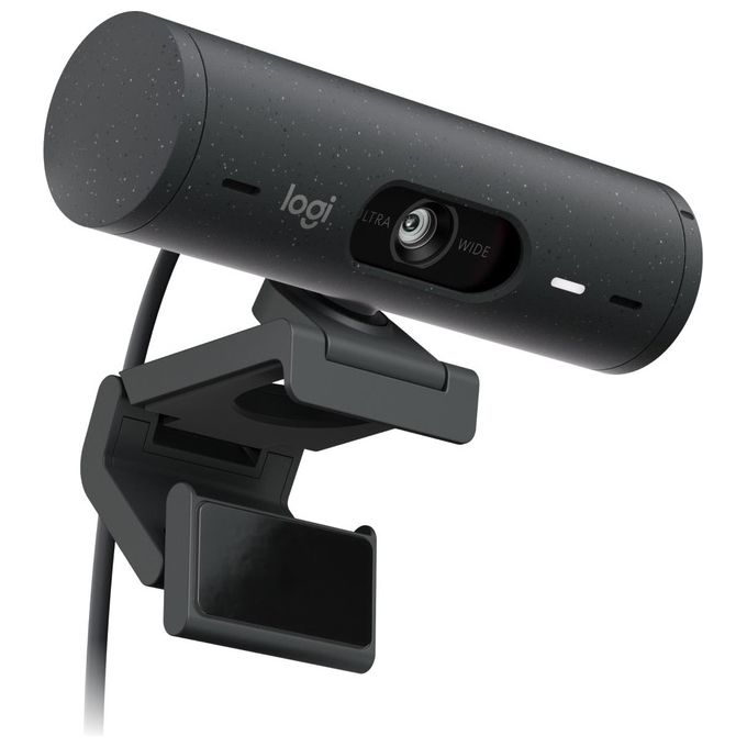 Logitech 960-001459 Brio 505 Webcam 4 MP 1920 x 1080 Pixel USB 60 fps Otturatore Privacy colore Grafite