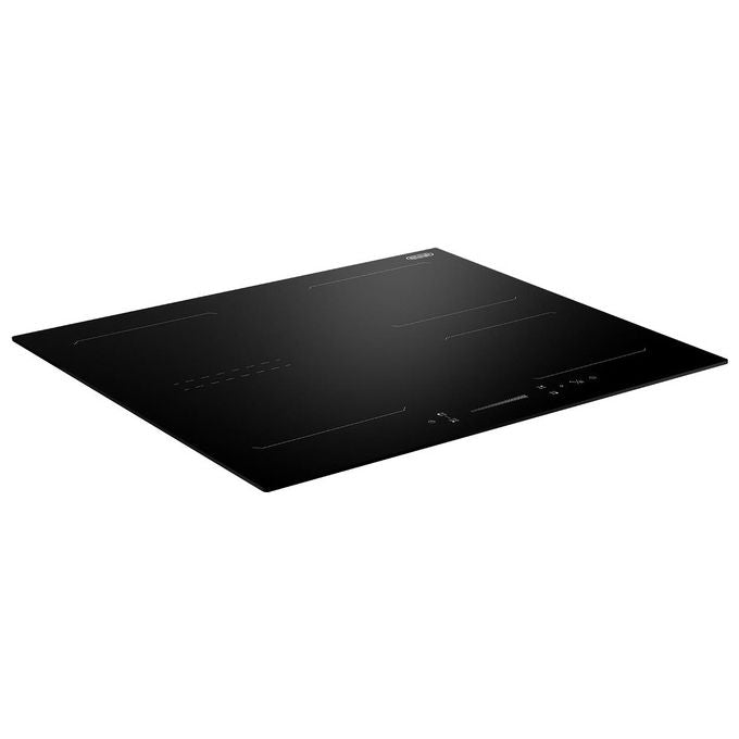 De'Longhi YLI 61 BG Piano cottura a induzione 60 cm 4 zone cottura Touch Display Digitale Funzione Boost Bridge 7200 W colore Nero