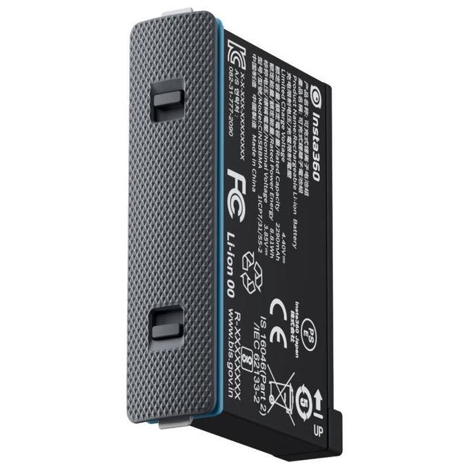 Insta360 CINSBBMA Batteria per fotocamera 2290 mAh compatibile con X4 colore Nero