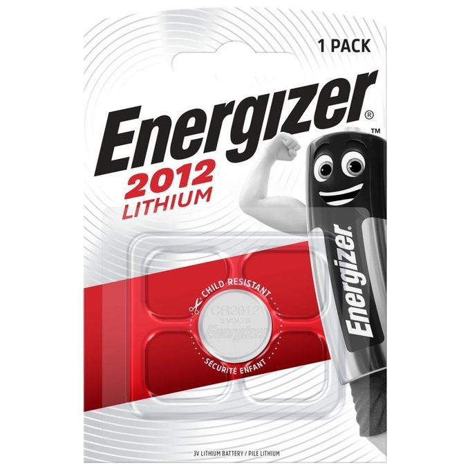 Energizer Cr2012 Batteria a Bottone al Litio da 3V