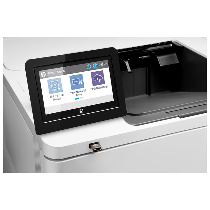 HP 7PS86A M612dn Stampante Laser Monocromatica A4 71 ppm Stampa Fronte Retro Automatica con Display Touch 10,9 cm colore Bianco