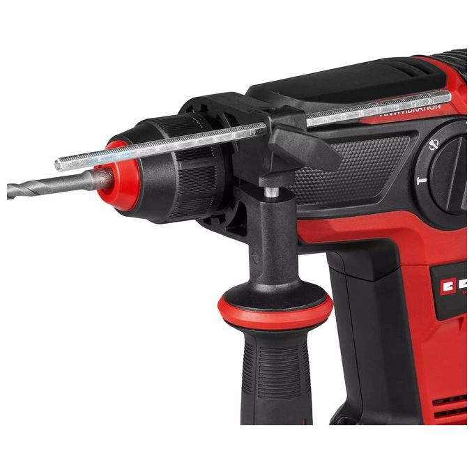 Einhell 4514274 TP-HD 18-28 Li BL+4 Martello Tassellatore a Batteria 18V 3 Ah Brushless con Batteria e Caricabatterie colore Nero Rosso