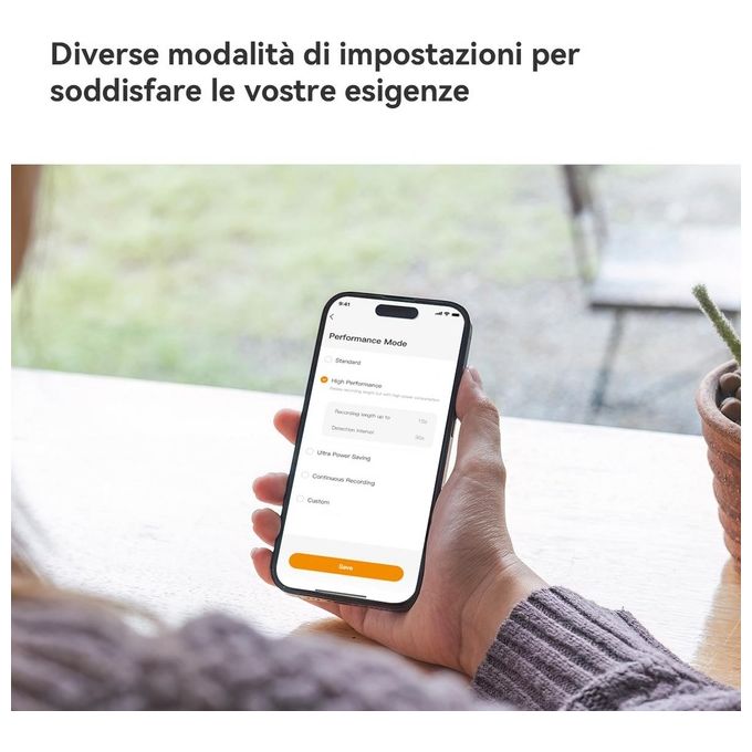 Imou TB3FP-3T0WE-KIT Cell Go Full Color Telecamera IP Wi-Fi Bullet 3MP 2K Batteria 5000mAh Pannello Solare IP65 Audio Bidirezionale colore Bianco