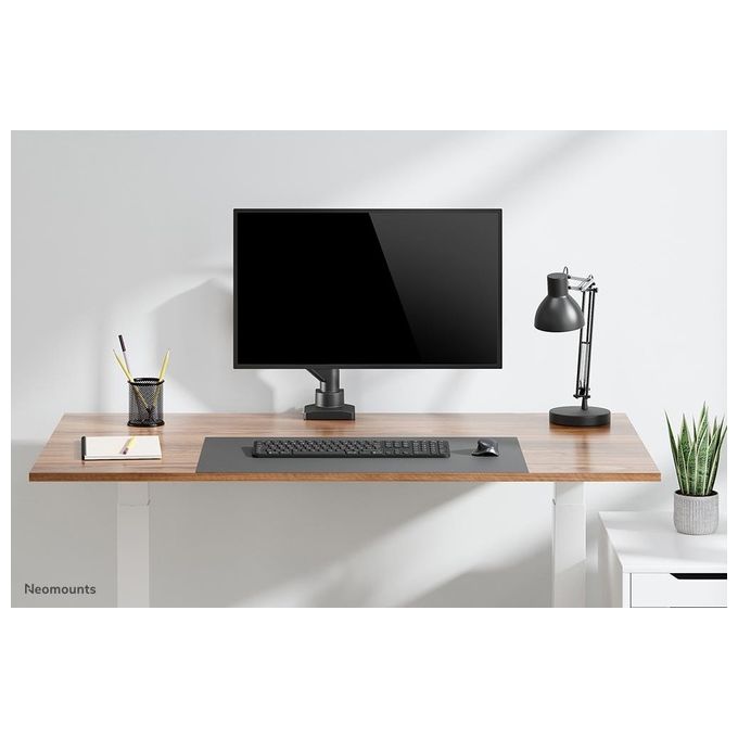 Neomounts 14793741000 NEXT Core Braccio porta-monitor full motion 17-42'' 15 Kg VESA 75x75 100x100 mm molla a gas rotazione 360° colore Nero