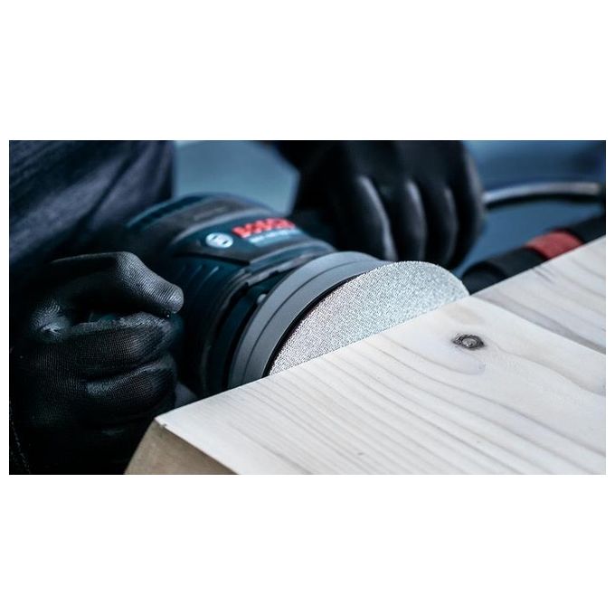 Bosch 2 608 900 700 Expert M480 Rete Abrasiva Grana 120 Diametro 150 mm per Levigatrice Orbitale Casuale 50 pz colore Nero
