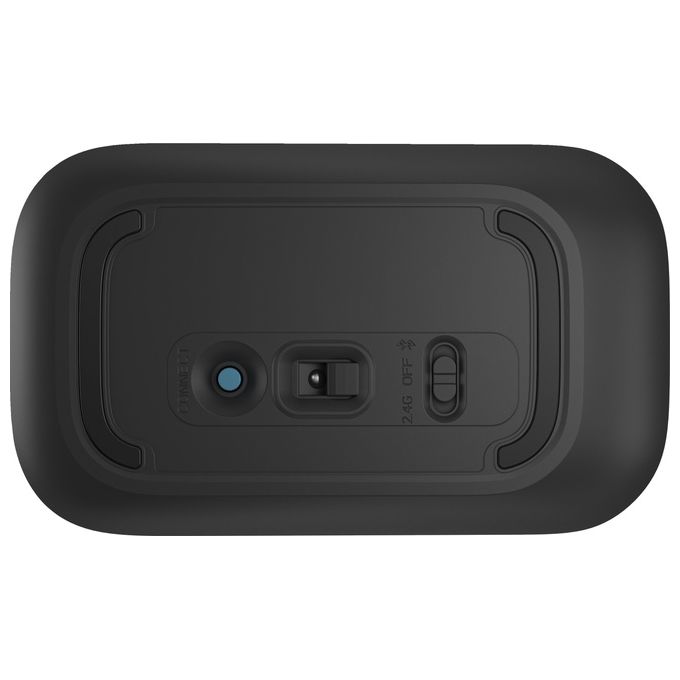 HP 758A9AA Z3700 Dual Mouse Wireless Bluetooth 5.0 RF 2.4 GHz Ottico 1600 DPI 3 Pulsanti Autonomia 16 mesi colore Argento