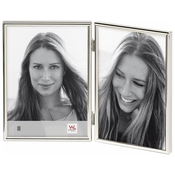 Walther Chloe Argento 2x9x13cm Portafoto Verticale
