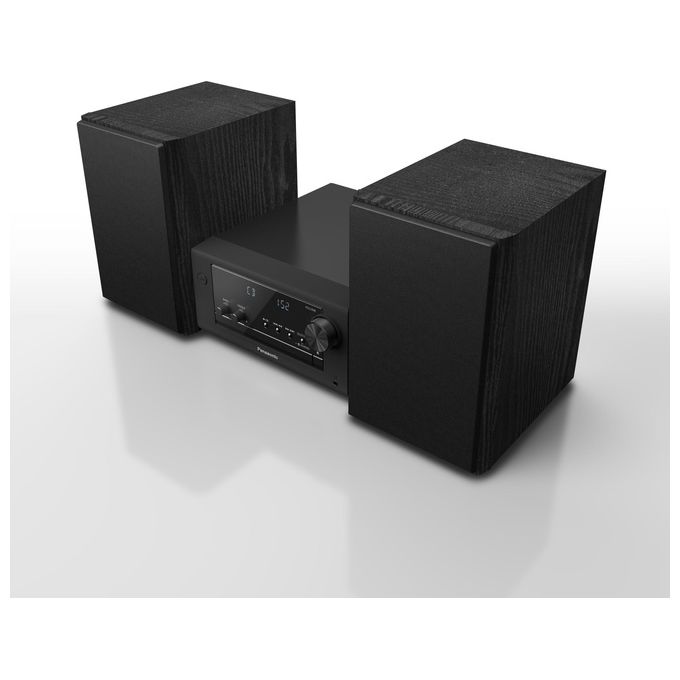 Panasonic SC-PM702EG-K Microsistema Audio Hi-Fi CD Radio DAB+ FM Bluetooth 80W USB colore Nero