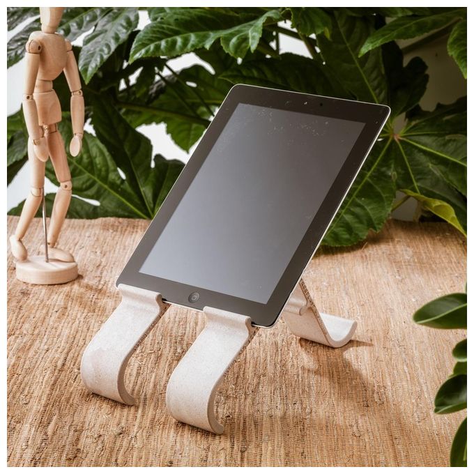 R Go Tools RGOTPW Treepod Supporto per Laptop e Tablet 10-22'' Regolabile in Altezza Materiale Bio-Based colore Naturale