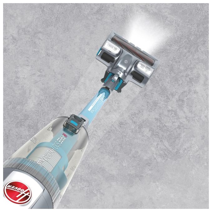 Hoover scopa elettrica senza fili h free 500 hydro plus 2in1 aspira lava 45min grigio