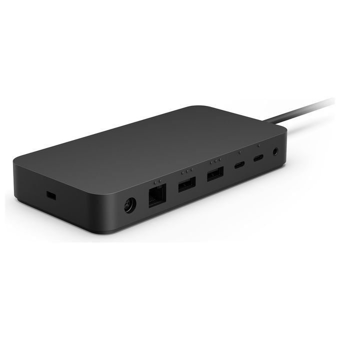 Microsoft T8I-00004 Surface Thunderbolt 4 Dock Docking Station 3x USB 3.2 Gen 2 3x Thunderbolt 4 Ethernet 2500 Mbit-s 165W colore Nero