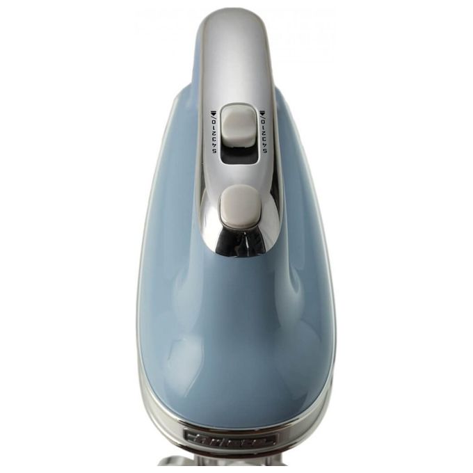 Ariete AR4805 Vintage Sbattitore Elettrico 450W 5 Velocita' Turbo 2 Fruste Acciaio Inox colore Celeste