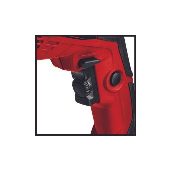 Einhell TE-ID 500 E Trapano a Percussione 550W 3000 rpm Mandrino Senza Chiave Foratura Legno 25mm Acciaio 8mm colore Rosso
