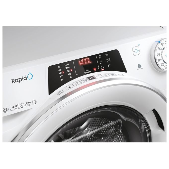 Candy ROW4854DWMST-1-S RapidÓ Lavasciuga Frontale 8-5 Kg 1400 rpm Classe D Wi-Fi Bluetooth Motore Inverter (85x60x53 cm) colore Bianco