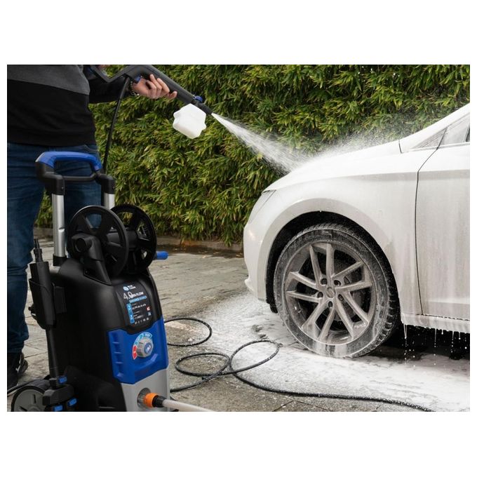 AR Blue Clean 4.0 TWIN FLOW Idropulitrice Alta Pressione Dualtech System 2500 W 150 Bar 810 l-h colore Blu