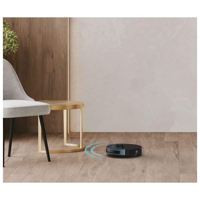 Hoover HG430H 011 Robot aspirapolvere Navigazione laser Capacita' 0,26 L autonomia 120 min Wi-Fi colore Nero Blu