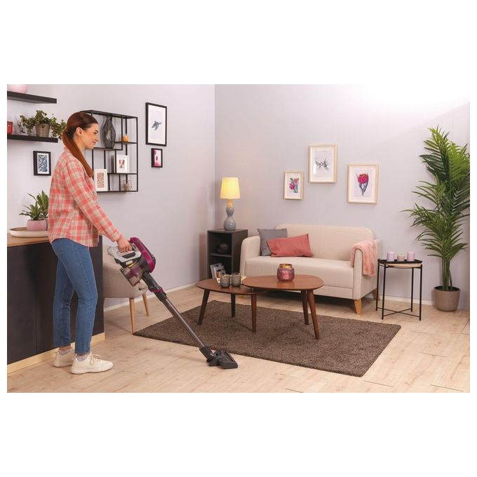 Hoover HF110P HF1 Aspirapolvere Senza Filo Senza Sacco 0.9 L 170 W autonomia 30 min colore Magenta