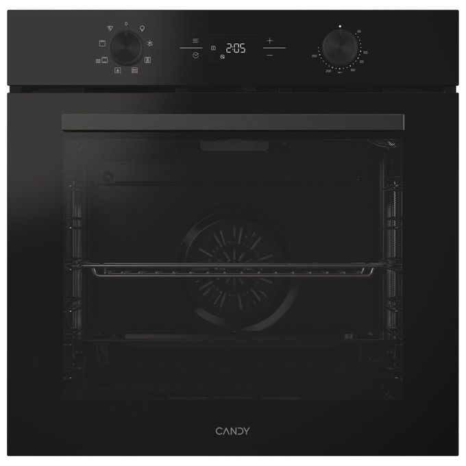 Candy 33703858 Bake 600 Forno da incasso elettrico ventilato 78 L Classe A+ 9 funzioni colore Nero (59.5x59.5x56.8 cm)