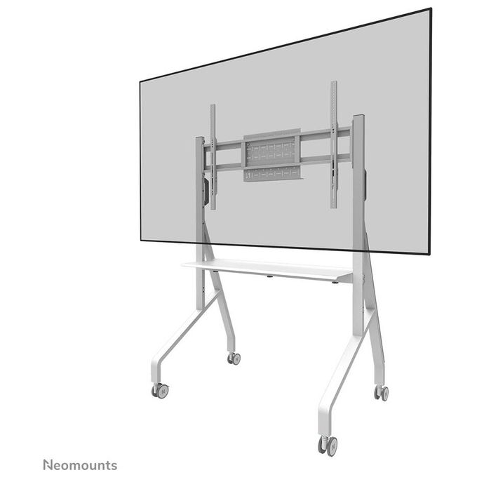 Neomounts FL50-525WH1 Move Go Carrello TV da Pavimento 55'' 86'' 76 Kg VESA 900x600 mm certificazione TÜV colore Bianco