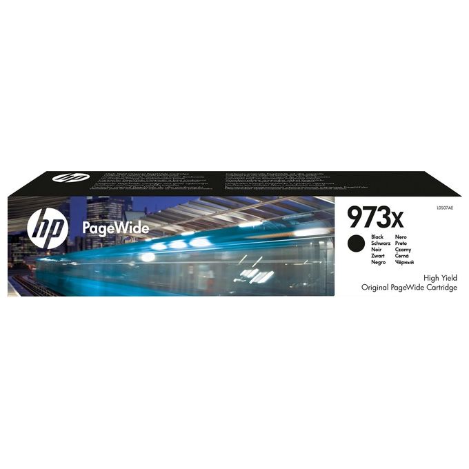 HP Cartuccia Originale 973X Nero Alta Capacita' Pagewide