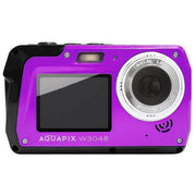 Easypix 10074 W3048 Edge Fotocamera Subacquea Doppio Schermo 48 MP Video 4K Impermeabile 3 m colore Viola