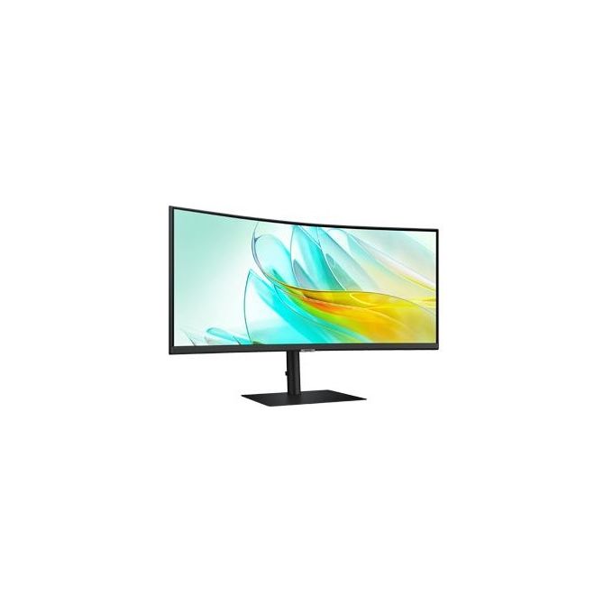 Samsung LS34C652UAUXEN ViewFinity S6 Monitor Curvo 34'' VA WQHD 3440x1440 100Hz USB-C 90W colore Nero