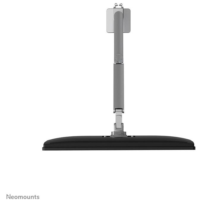 Neomounts DS70-250SL1 Braccio per Monitor 17-35'' Regolazione Altezza a Molla a Gas Rotazione 360° Inclinazione -45° a 45° colore Argento