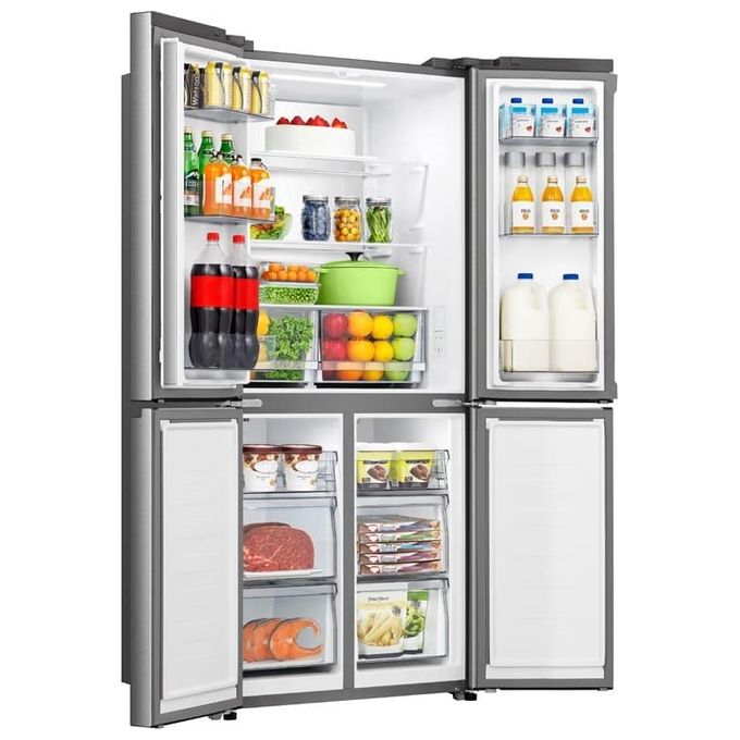 Hisense RQ5P470SETE Frigorifero Americano 4 Porte 483 L 178 cm Classe E 37 dB Total No Frost Wi-Fi Touch colore Bianco