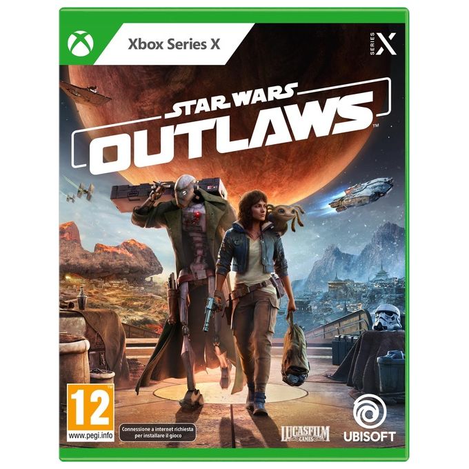 Ubisoft 3307216284673 Star Wars Outlaws Gioco Fisico per Xbox Series X Lingua Italiana Data di Uscita 30-08-2024 colore Nero