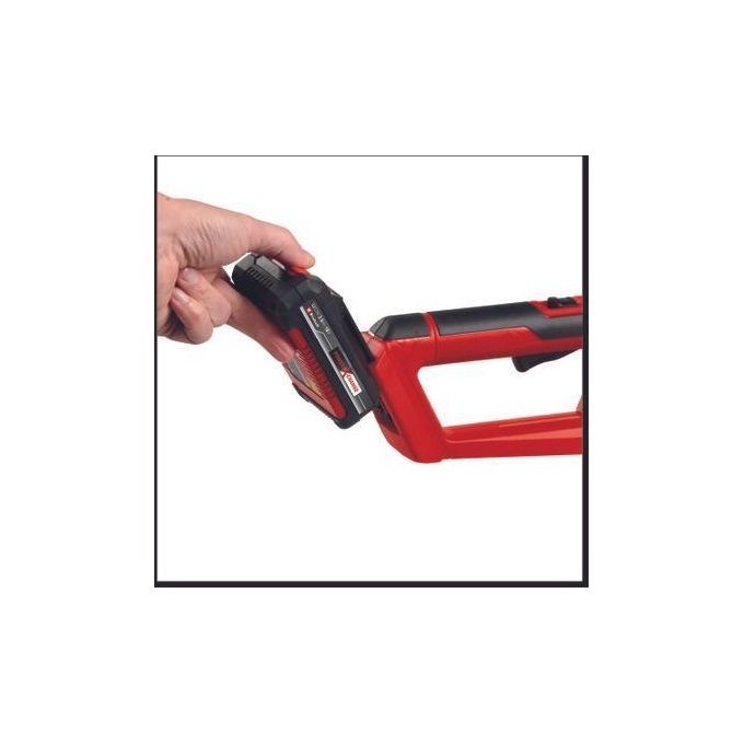 Einhell 3410945 GC-CH 18-50 Li-Solo Tagliasiepi a batteria 18 V Power X-Change Lama 51 cm Ingranaggio metallico colore Nero Rosso