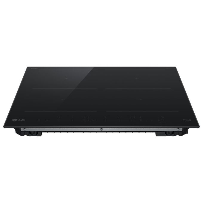 LG CBIZ2437B Piano cottura induzione 60 cm 4 Zone 2 Zone Flex 7400 W 15 Livelli Boost Wi-Fi Vetroceramica Schott colore Nero
