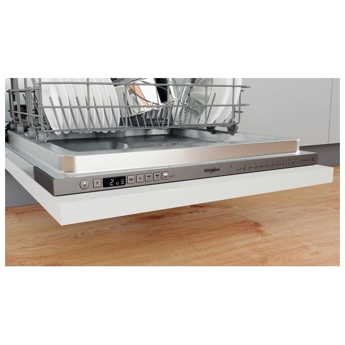 Whirlpool WIS 7030 PEF Lavastoviglie da Incasso 14 coperti Classe D 43 dB 11 Programmi (82x60x55 cm) colore Acciaio Inox