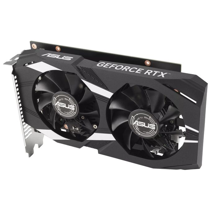Asus DUAL-RTX3050-O6G Dual GeForce RTX 3050 OC Edition Scheda Video 6 GB GDDR6 2304 CUDA Ampere IP5X colore Nero