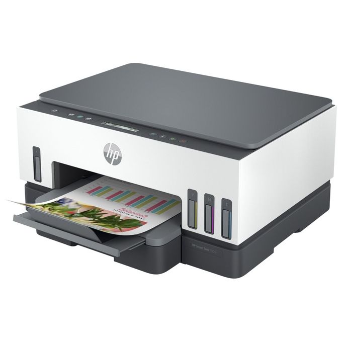 HP 28B54A Smart Tank Plus 7005 Stampante Multifunzione Inkjet A4 Wi-Fi Fronte Retro Automatica 12.000 pag Nero 8.000 pag Colore colore Bianco