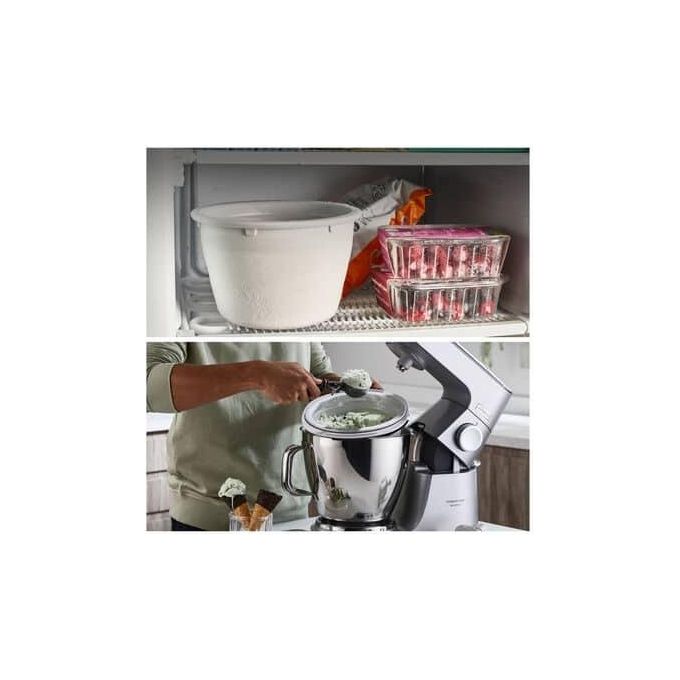 Kenwood KAX71.000WH Accessorio Gelatiera 1L per Impastatrici Chef Colore Bianco