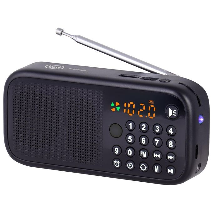 Trevi DR 7F40 BT Radio Digirale Portatile Nero