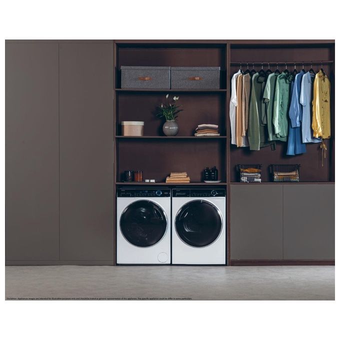 Haier I-Pro Series 7 Plus HW120-B14IGIU1IT Lavatrice Caricamento Frontale 12Kg 1400 Giri-min Classe Energetica A Bianco