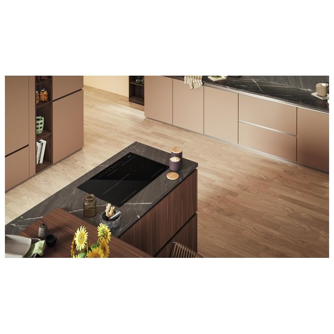 Hotpoint 869991662260 HS 1377C CPNE Piano cottura a induzione 77 cm 4 zone Flexi Duo colore Nero