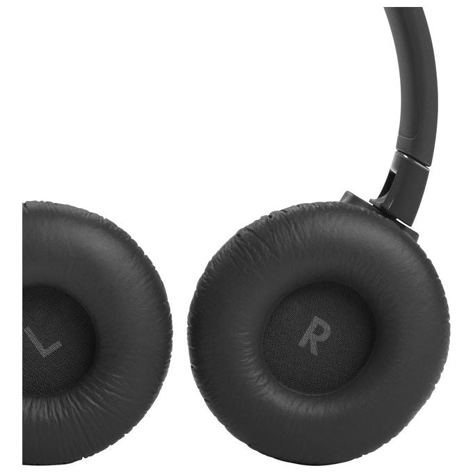 JBL TUNE 660NC Cuffie On-Ear Bluetooth 5.0 Cancellazione Attiva del Rumore Microfono Integrato 12h autonomia colore Nero