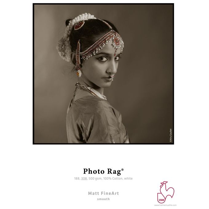 Hahnemuhle Carta Fotografica Rag Bianco A4 308g-m² 25 Fogli