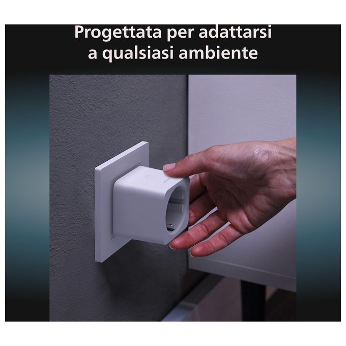 Philips Presa Intelligente Hue Smart Plug Automazione e Controllo Domestico Semplici e Avanzati